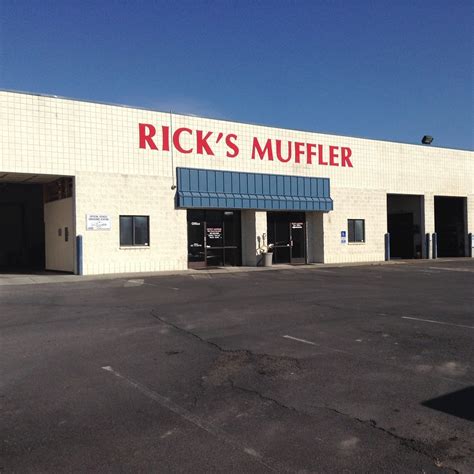 rick's muffler and auto repair.